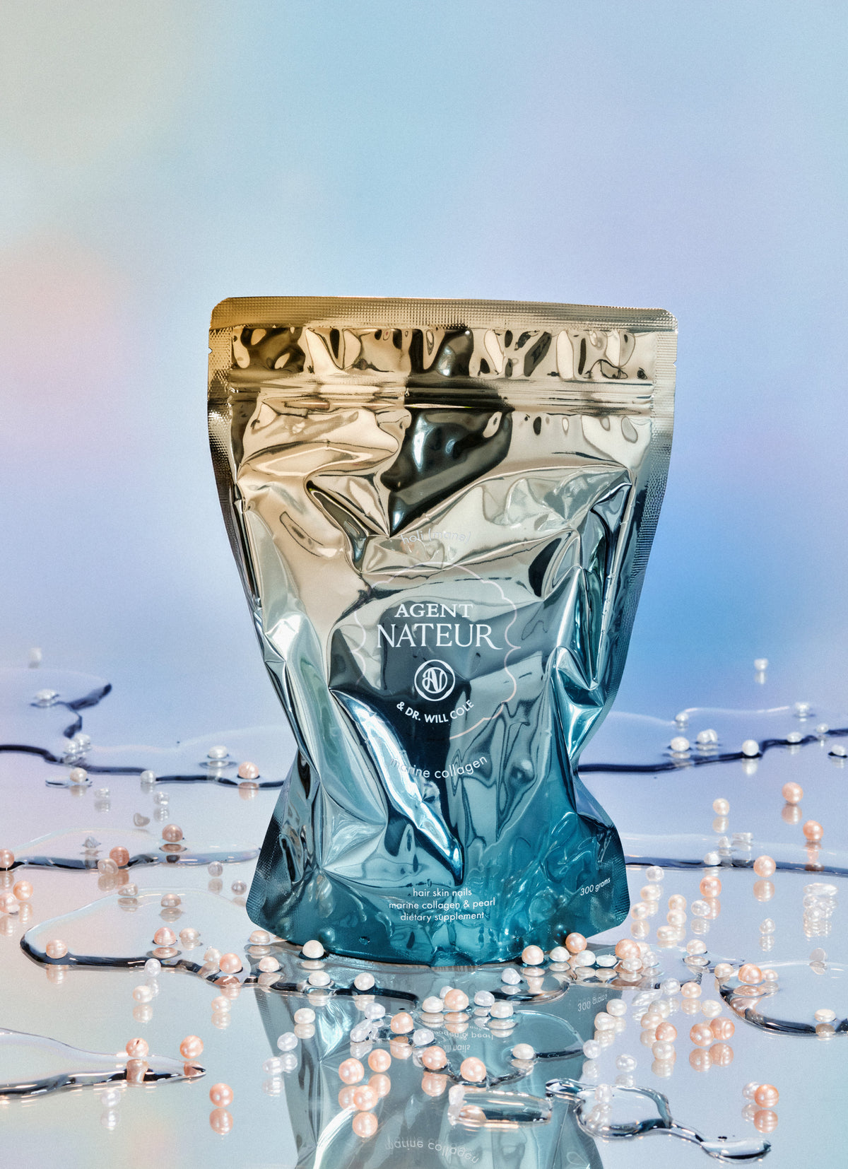 Holi (Mane) - Agent Nateur - sachet de collagène marin entouré de perles