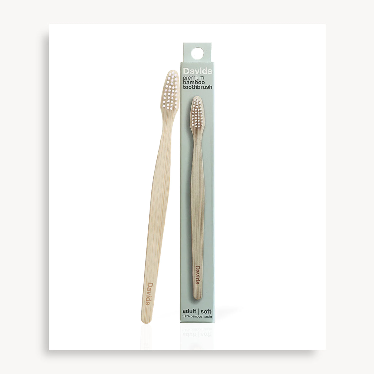 Brosse à Dents Premium Souple en Bambou - Davids
