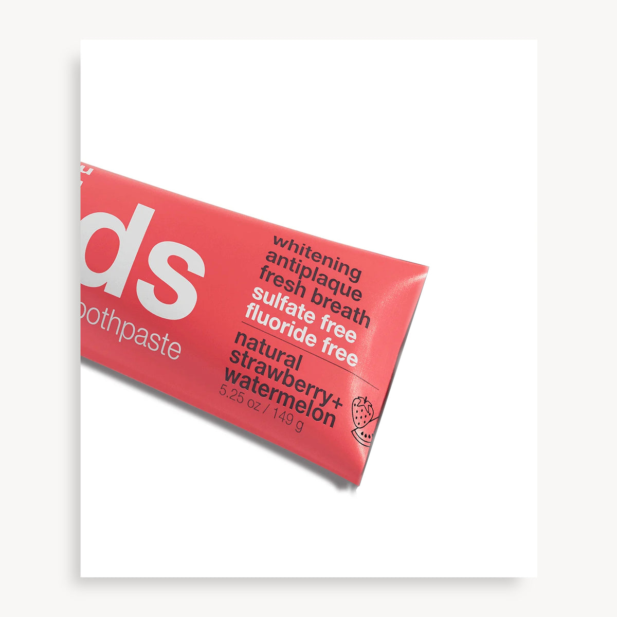 Dentifrice Naturel Premium Enfants et Adultes- Fraise + Pastèque - Davids
