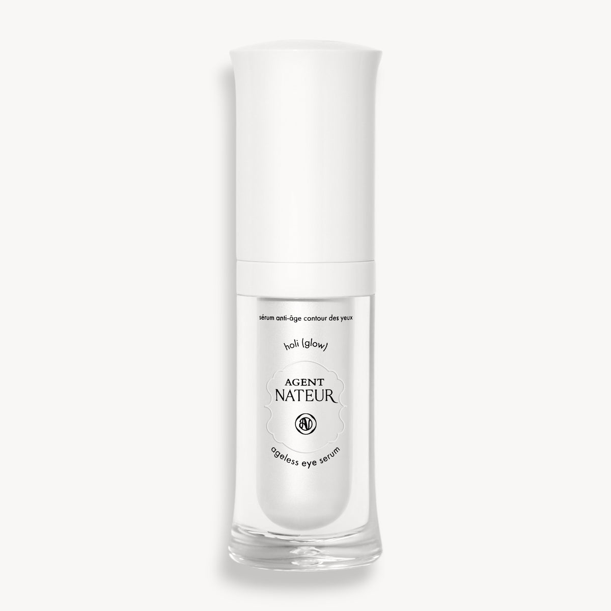 Holi (Glow) : Ageless Eye Serum - Agent Nateur - flacon pompe de face