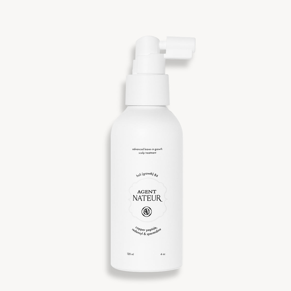 Holi (Growth) 84 Leave-in Hair Growth Scalp Spray - Agent Nateur - flacon spray 120 ml de face