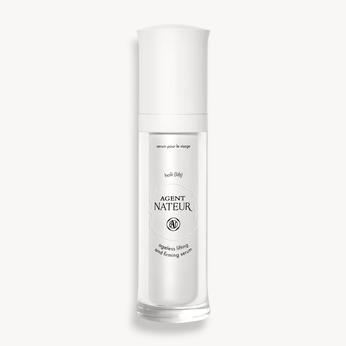 Holi (Lift) Ageless Lifting and Firming Serum - Agent Nateur - flacon pompe de face