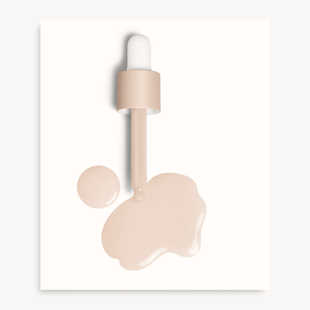 Holi (Sun) Dewy Tinted Skin Drops SPF50 - Agent Nateur - texture teinte Beige au compte-gouttes