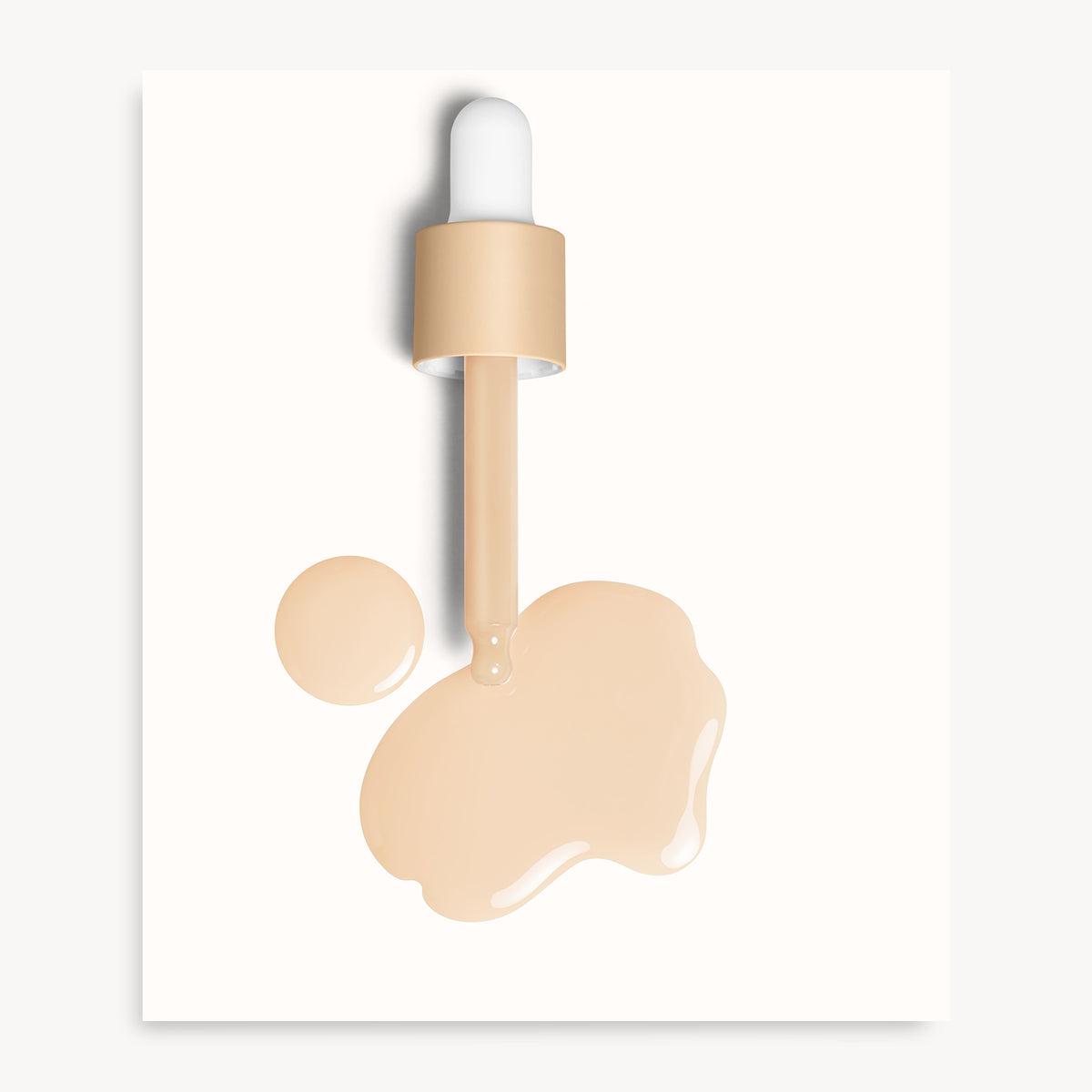 Holi (Sun) Dewy Tinted Skin Drops SPF50 - Agent Nateur - Ivory shade texture with dropper