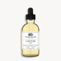 Huile de Ricin de Anima Mundi, pressée à froid, non raffinée. Nourrissante & détoxifiante pour cheveux, cils et peau. Flacon compte-gouttes