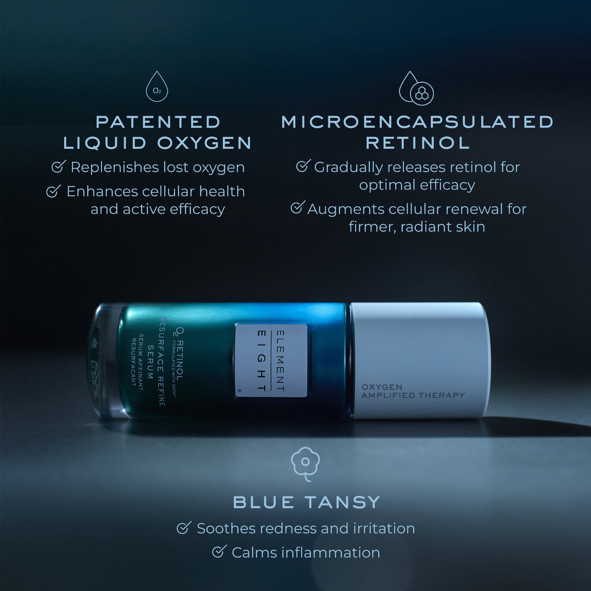 O2 Retinol Resurface and Refine Serum