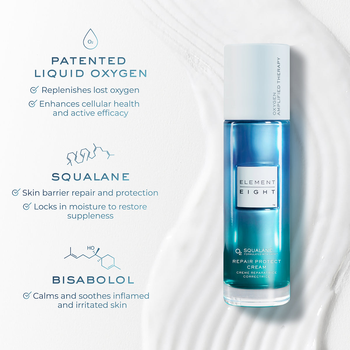 O2 Squalane Repair Protect Cream