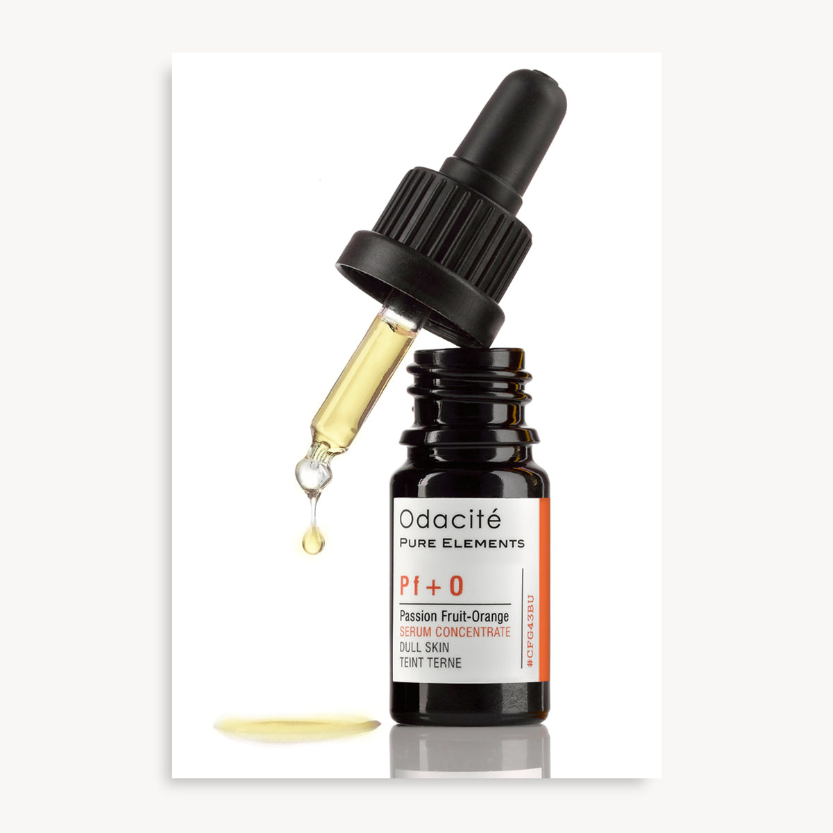 Pf+O Sérum Concentré Teint Terne - Fruit de la passion + Orange - Odacité