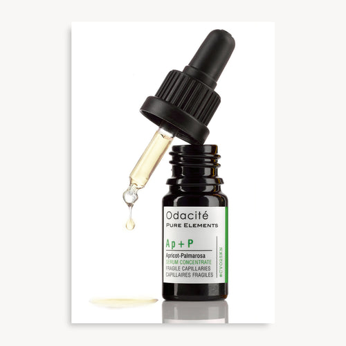 Ap+P Sérum Concentré pour peaux fragiles  Abricot + Palmarosa - Odacité