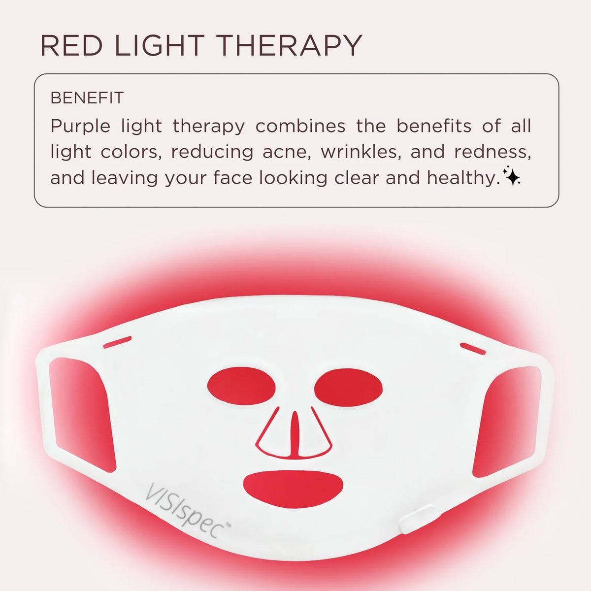 Pro Therapy VISIspec™ Silicone Light Therapy LED Mask
