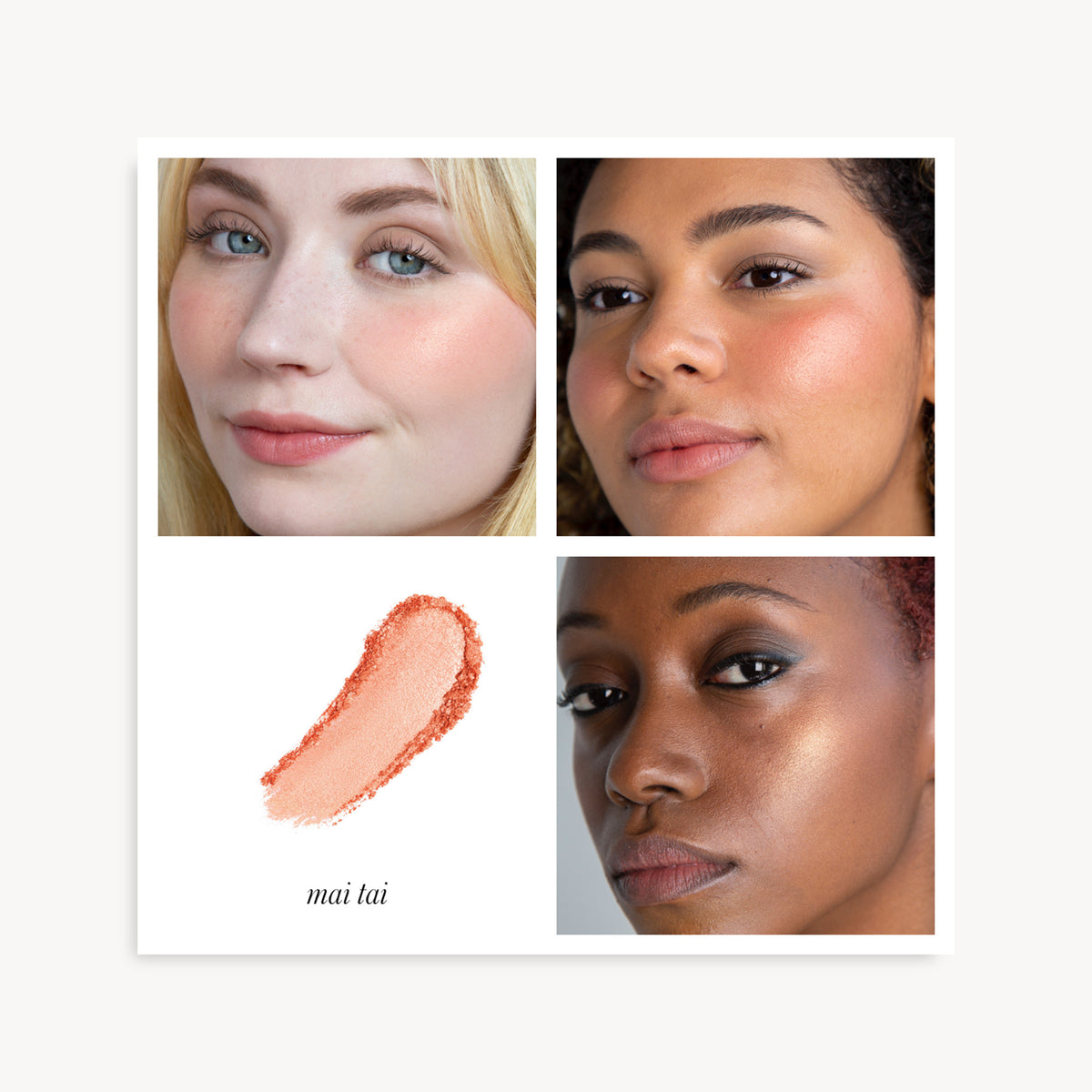 Blush Poudre Hydratant "Re" Dimension - RMS Beauty - Mai Tai