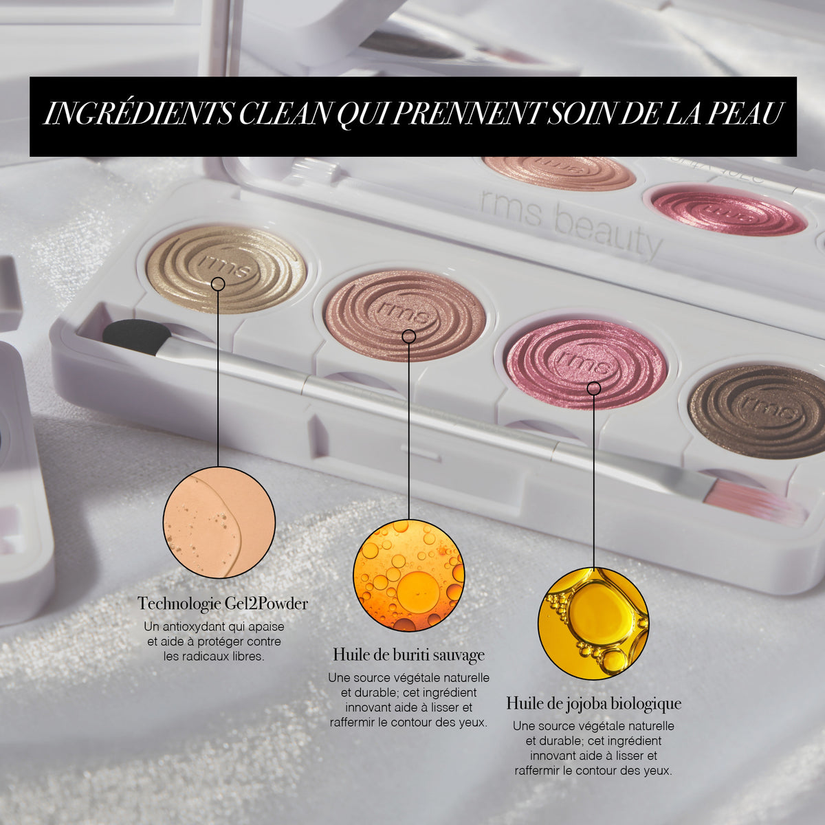ReDimension Hydra Eyes Quartet - RMS Beauty. Ingrédients