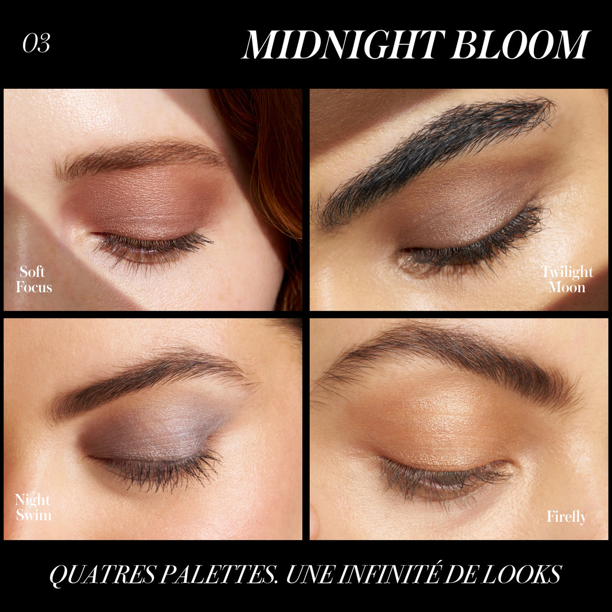 ReDimension Hydra Eyes Quartet - RMS Beauty. Teinte Midnight Bloom portée modèle