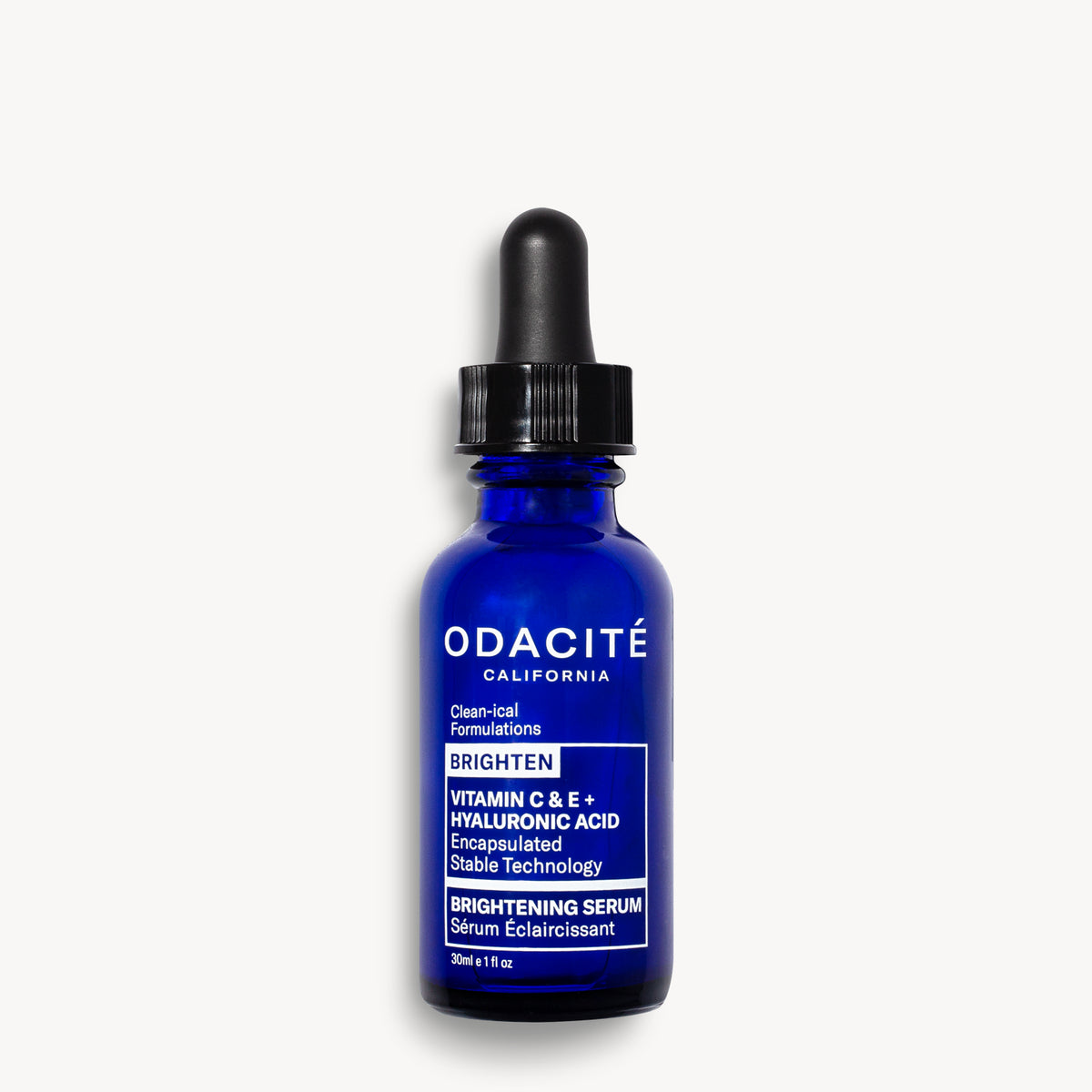 Sérum Eclaircissant - Vitamine C & E + Acide Hyaluronique - Odacité