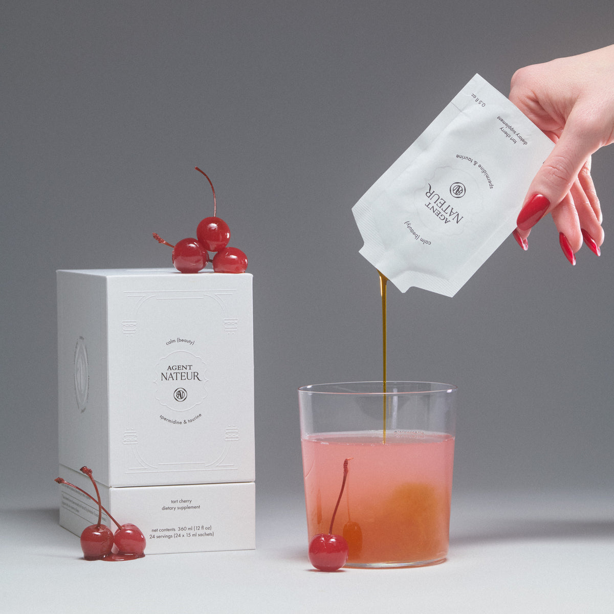 Calm (Beauty) - Agent Nateur - sachet versé à la main dans un verre