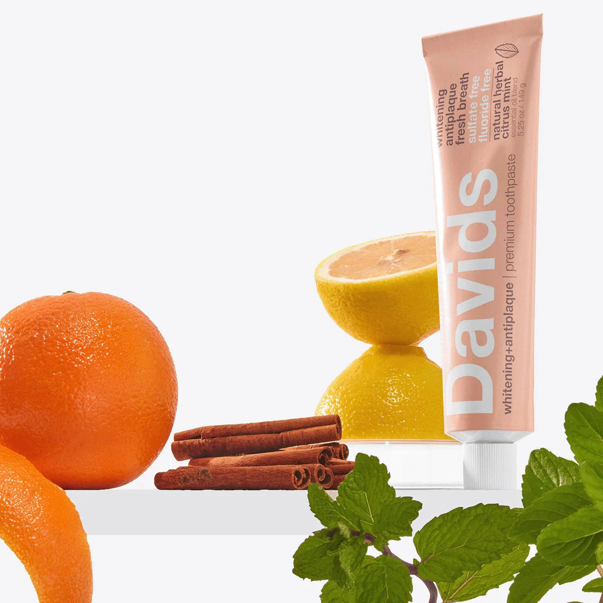 Davids Premium Toothpaste - Herbal Citrus Peppermint – Davids