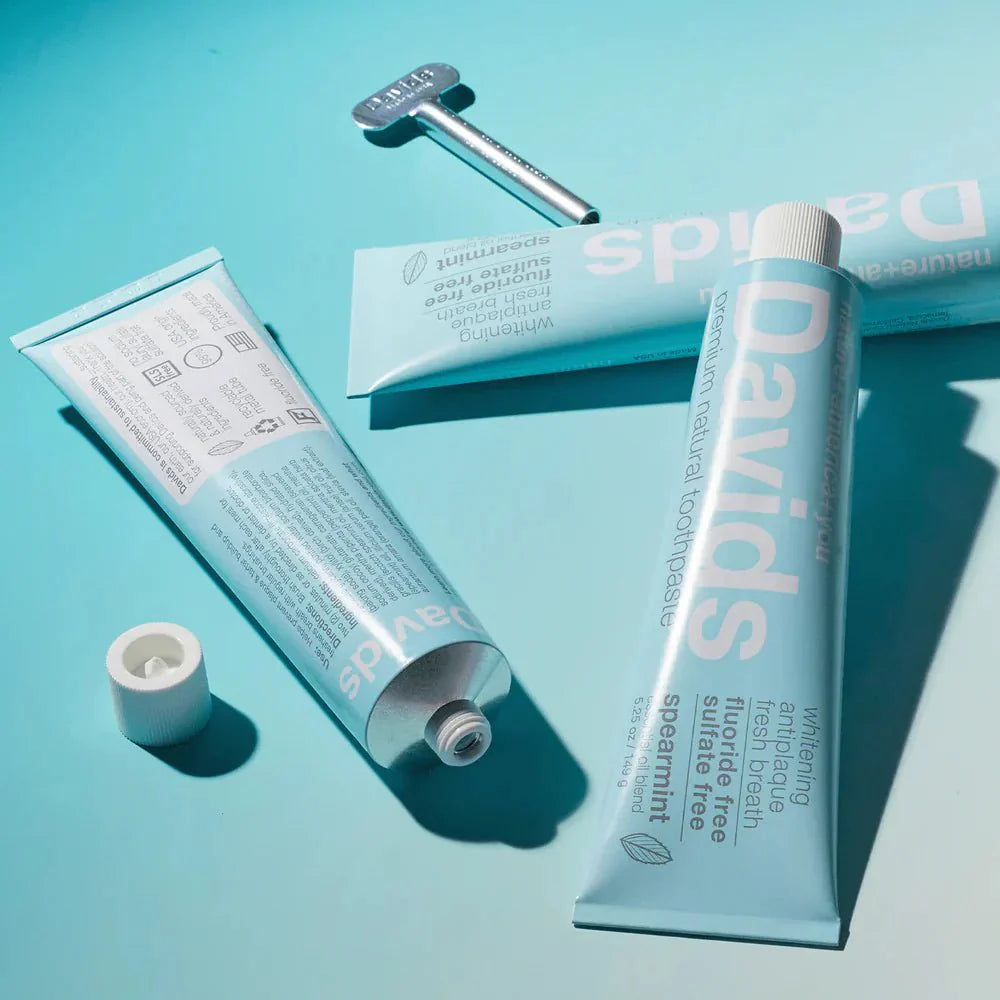 Davids Premium Toothpaste - Spearmint – Davids