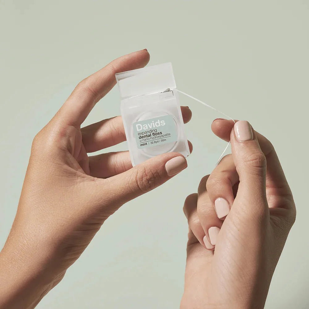 Expanding Dental Flos - Mint – Davids