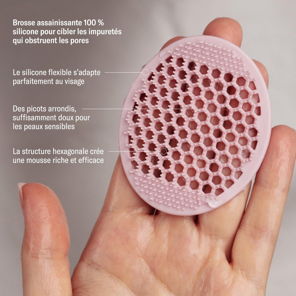 Pore & Face Cleansing Brush – Odacité