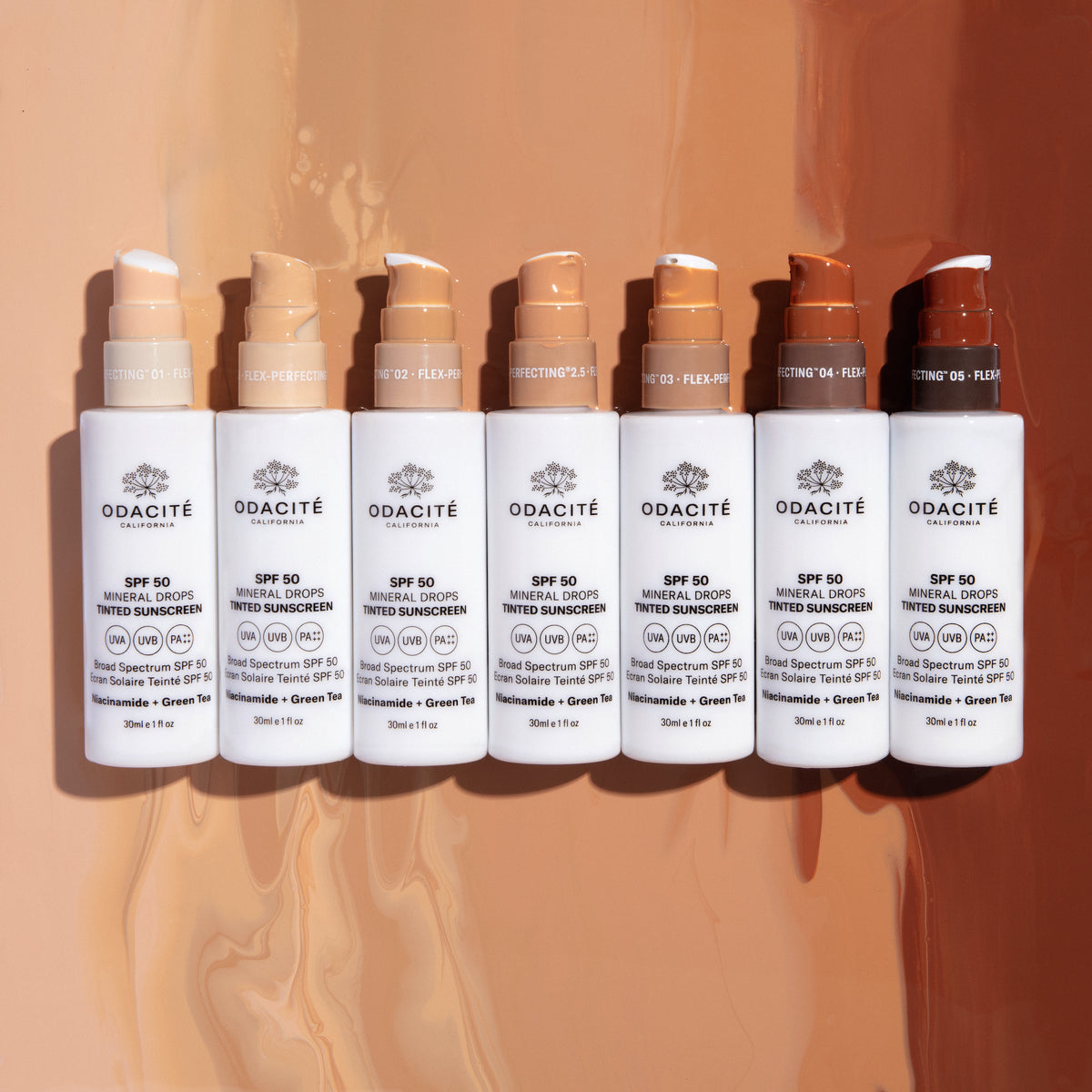 Minéral Drops Tinted Sunscreen SPF50 – Odacité