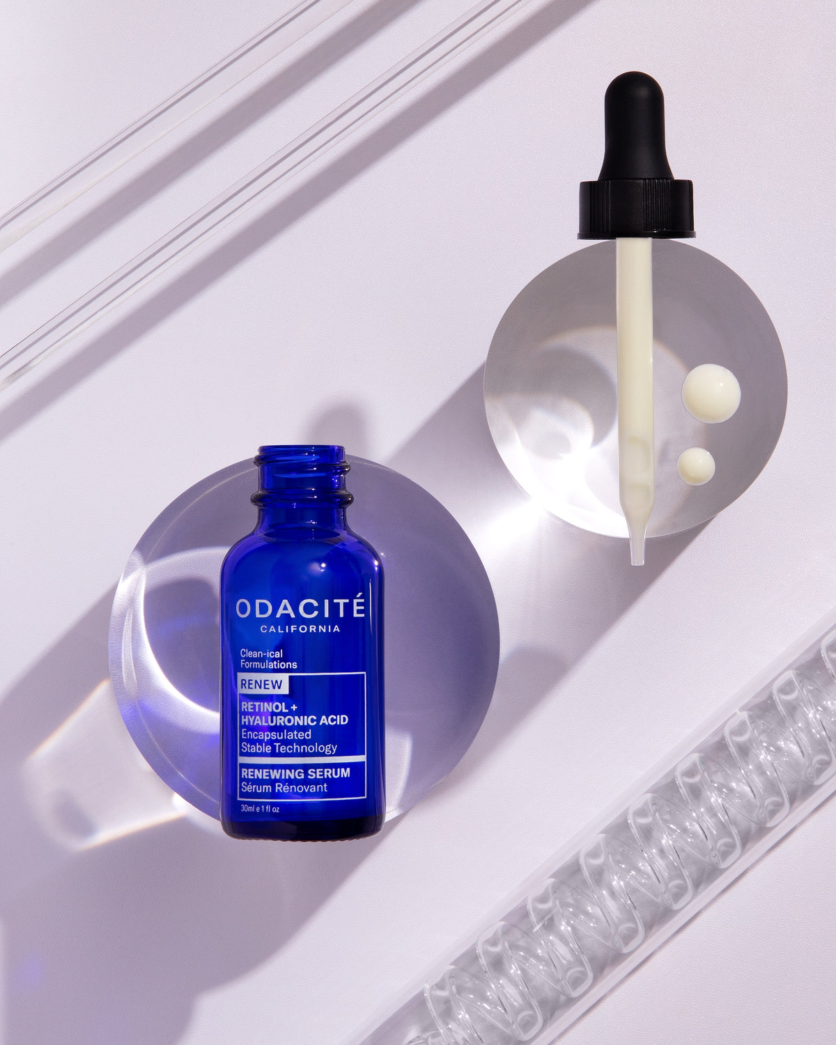 Sérum Rénovant - Rétinol + Acide Hyaluronique – Odacité